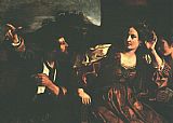 Guercino Famous Paintings - Semiramis Receiving Word of the Revolt of Babylon